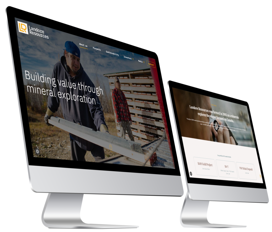 Landore Imac Mockup